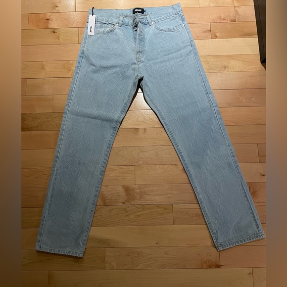 PALACE DIAMOND STITCH JEANS SIZE 34 BRAND NEW NEVER WORN - Picture 3 of 9